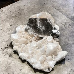 Natural quartz specimen. Beautiful statement piece